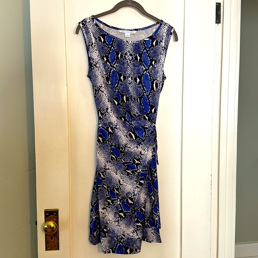 Snake print DVF dress size 8